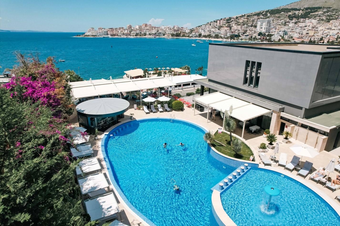 Hotel Butrinti ساراندا المظهر الخارجي الصورة