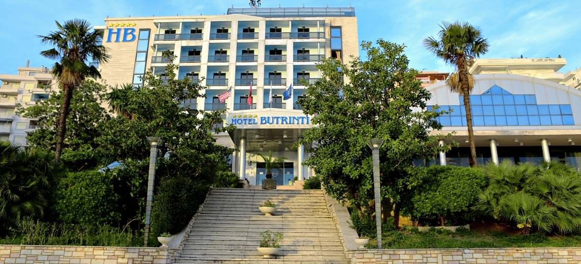 Hotel Butrinti ساراندا المظهر الخارجي الصورة